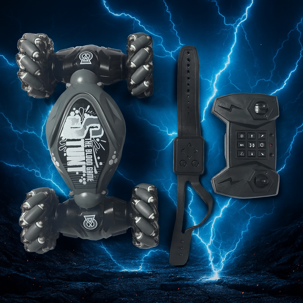 GestoDrive™ – Zdalnie sterowany samochód kaskaderski z trybem gestów